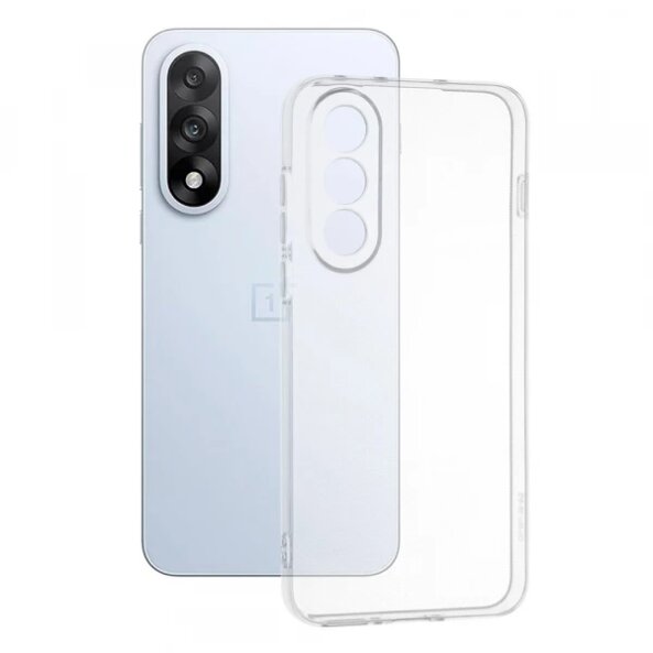 Husa pentru OnePlus Nord 5, Techsuit, Clear, Transparenta