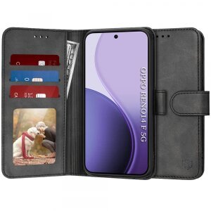 Husa pentru Oppo Reno14 FS 5G / Reno14 F, Techsuit, Diary Book, Neagra