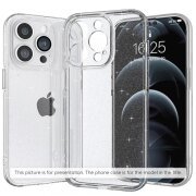 Husa pentru Oppo Reno14 FS 5G / Reno14 F, Techsuit, SparkleSkin, Transparenta