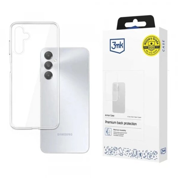Husa pentru Samsung Galaxy A05s A057, 3MK, Armor, Transparenta