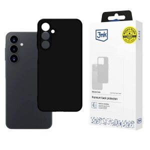 Husa pentru Samsung Galaxy A16 5G A166 / A16 4G A165, 3MK, Silicone, Neagra