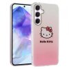 Husa pentru Samsung Galaxy A55 5G A556, Hello Kitty, IML Gradient Electrop Kitty Head, Roz