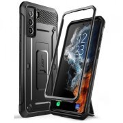 Husa pentru Samsung Galaxy S22+ 5G S906, Supcase, Unicorn Beetle Pro, Neagra