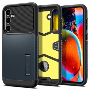 Husa pentru Samsung Galaxy S23 FE S711, Spigen, Slim Armor, Albastra