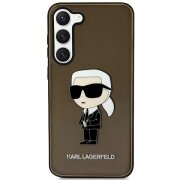 Husa pentru Samsung Galaxy S23+ S916, Karl Lagerfeld, Ikonik Karl, Neagra