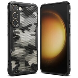 Husa pentru Samsung Galaxy S23+ S916, Ringke, Fusion X Design, Camuflaj