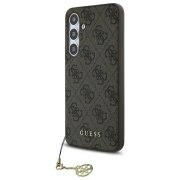 Husa pentru Samsung Galaxy S24 FE S721, Guess, 4G Charm, Maro