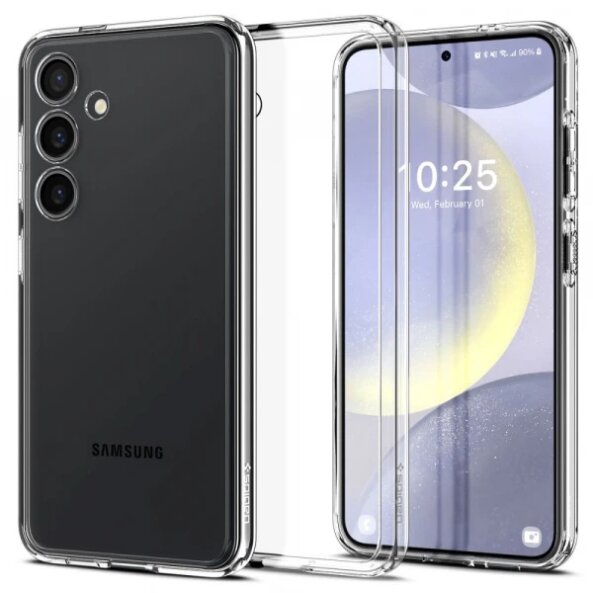 Husa pentru Samsung Galaxy S24+ S926, Spigen, Ultra Hybrid, Transparenta
