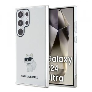 Husa pentru Samsung Galaxy S24 Ultra S928, Karl Lagerfeld, IML Luxury Choupette, Transparenta