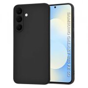 Husa pentru Samsung Galaxy S25 FE, Techsuit, SoftFlex, Neagra