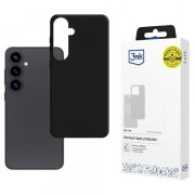 Husa pentru Samsung Galaxy S25 S931, 3MK, Neagra Mata