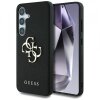 Husa pentru Samsung Galaxy S25 S931, Guess, 4G Grained Big and Classic Logo, Neagra