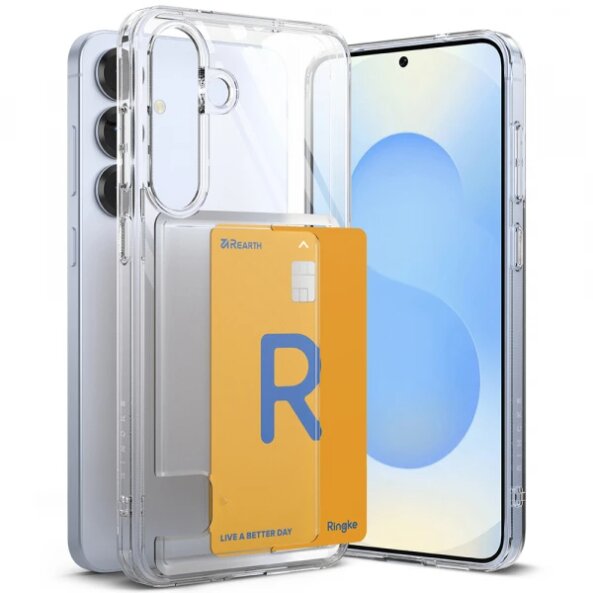 Husa pentru Samsung Galaxy S25 S931, Ringke, Fusion Card, Transparenta