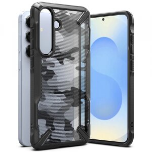 Husa pentru Samsung Galaxy S25 S931, Ringke, Fusion X Design, Camuflaj