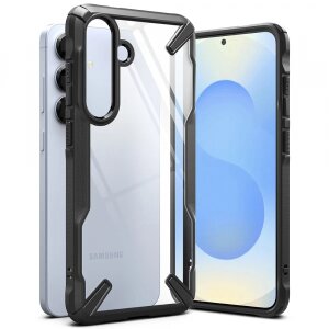 Husa pentru Samsung Galaxy S25 S931, Ringke, Fusion X, Neagra