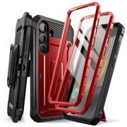 Husa pentru Samsung Galaxy S25+ S936, Supcase, Unicorn Beetle Pro, Rosie