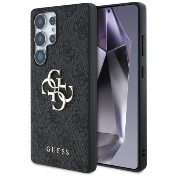 Husa pentru Samsung Galaxy S25 Ultra S938, Guess, 4G Big Logo, Neagra