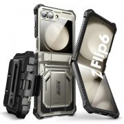 Husa pentru Samsung Galaxy Z Flip7 FE F741 / Z Flip6 F741, i-Blason, ArmorBox, Gri