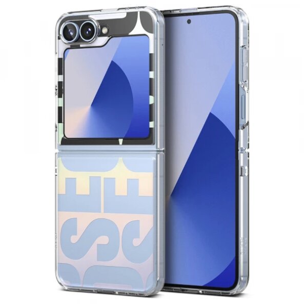 Husa pentru Samsung Galaxy Z Flip7 FE F741 / Z Flip6 F741, Ringke, Fusion Design, Transparenta