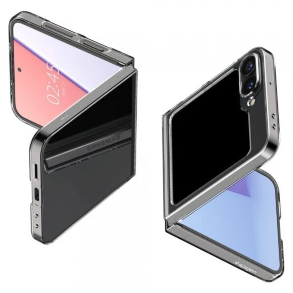 Husa pentru Samsung Galaxy Z Flip7 FE F741 / Z Flip6 F741, Spigen, Air Skin, Transparenta