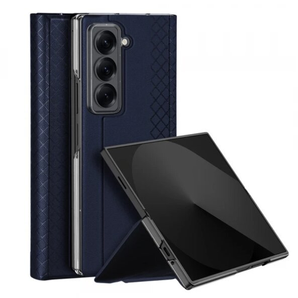 Husa pentru Samsung Galaxy Z Fold Special, DUX DUCIS, Bril, Albastra