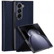 Husa pentru Samsung Galaxy Z Fold Special, DUX DUCIS, Bril (with Pencil Holder), Albastra