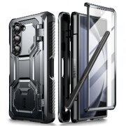 Husa pentru Samsung Galaxy Z Fold6 F956, i-Blason, ArmorBox, Neagra