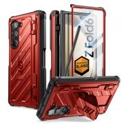 Husa pentru Samsung Galaxy Z Fold6 F956, Supcase, Unicorn Beetle Pro, Rosie