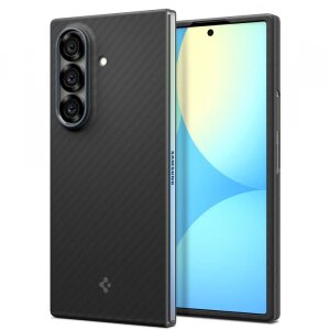 Husa pentru Samsung Galaxy Z Fold7 F966, Spigen, Air Skin, Neagra