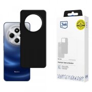 Husa pentru Xiaomi Poco C75 / Redmi 14C, 3MK, Neagra Mata