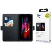 Husa pentru Xiaomi Poco X7 / Redmi Note 14 Pro 5G, 3MK, Wallet, Neagra
