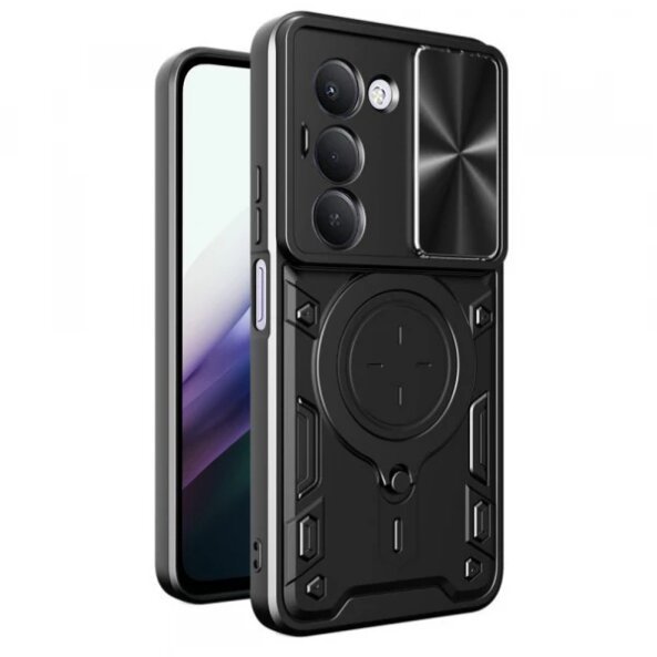 Husa pentru Xiaomi Redmi 15 5G / 15 4G, Techsuit, CamGuard Pro, Neagra