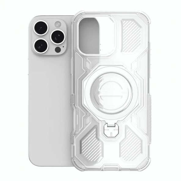 Husa pentru Xiaomi Redmi 15C 5G / 15C 4G, Techsuit, Carbon Shield Pro, Alba