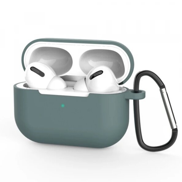 Husa Techsuit Silicone Case pentru Apple AirPods Pro 3, Verde
