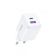 Incarcator Retea UGREEN X516, 30W, 3A, 1 x USB-A - 1 x USB-C, Alb 