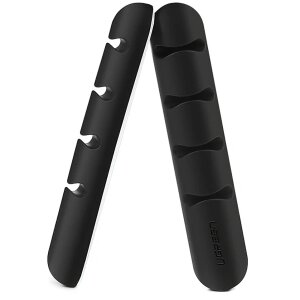 Organizator Cabluri UGREEN, Set 2 bucati, Negru