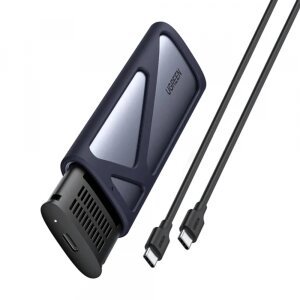 Rack UGREEN CM400 (10902) pentru SSD M.2 NVMe, Gri 