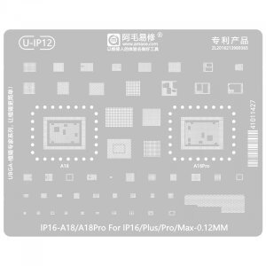 Sita BGA Amaoe U-IP12 pentru Apple iPhone 16 Series