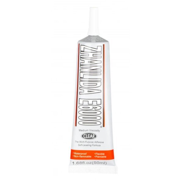 Adeziv Lichid Zhanlida E-6000, 50ml, Transparent 