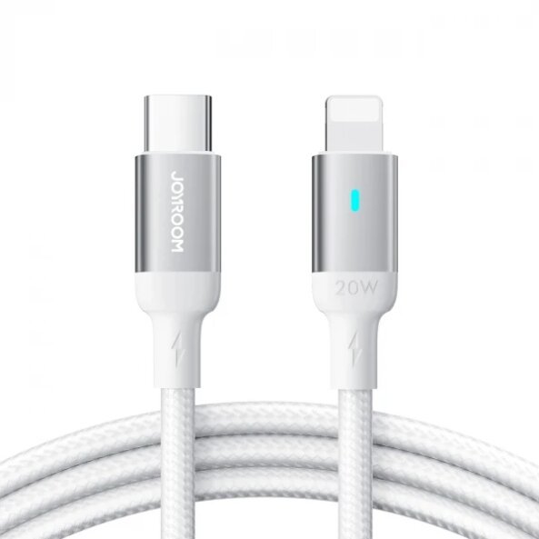 Cablu Date si Incarcare USB-C - Lightning Joyroom Extraordinary Series A10, 20W, 1.2m, Alb 