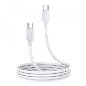 Cablu Date si Incarcare USB-C - USB-C Joyroom Long-Lasting Series A9, 60W, 1m, Alb 