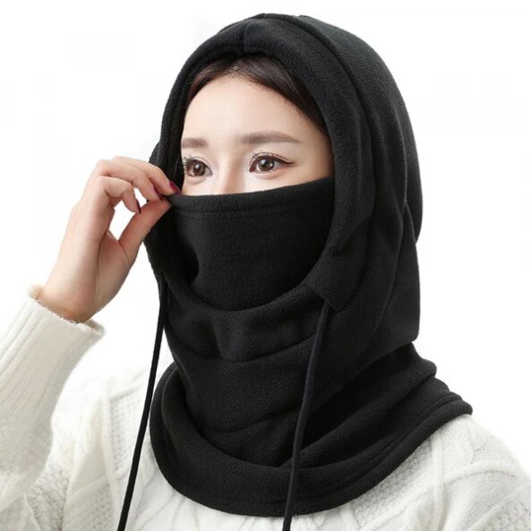 Cagula Ski Balaclava Dama Techsuit BLC8, Neagra