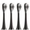 Capat Rezerva Gum Care pentru Periuta Electrica Bitvae S2 / S3, Set 4 bucati, Negru