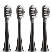 Capat Rezerva Gum Care pentru Periuta Electrica Bitvae S2 / S3, Set 4 bucati, Negru