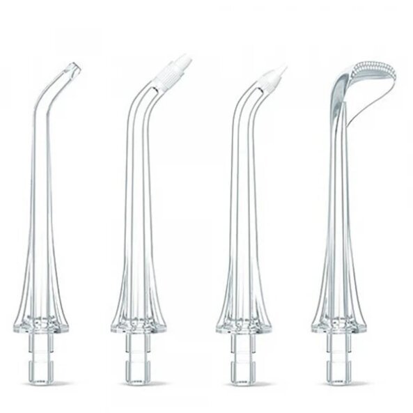 Capat Rezerva pentru Irigator Bucal Bitvae C2 / F30 / 204, Set 4 bucati, Transparent