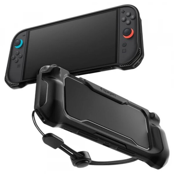 Carcasa Protectie Consola Spigen Rugged Armor pentru Nintendo Switch 2, Neagra
