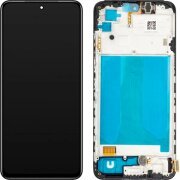 Display cu Touchscreen MP compatibil cu Xiaomi Redmi Note 10, cu Rama, Negru, Swap 