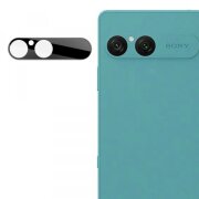 Folie de protectie Camera Spate Techsuit pentru Sony Xperia 10 VII, Sticla Securizata, Neagra