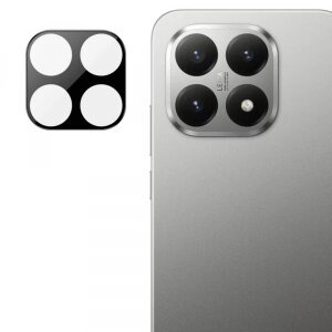 Folie de protectie Camera Spate Techsuit pentru Xiaomi 15T, Sticla Securizata, Neagra