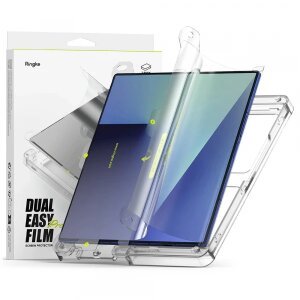 Folie de protectie Ecran Interior Ringke Dual Easy Pro pentru Samsung Galaxy Z Fold7 F966, Plastic, Set 2 bucati